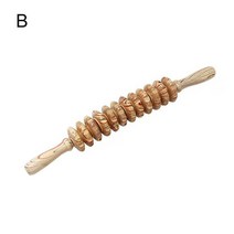 혈자리 지압봉 손지압 안마봉 목재 테라피 롤러 마사지 도구 핸드헬드 셀룰라이트 트리거 포인트 스틱 림, 02 B, B