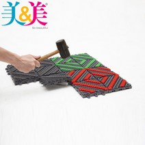 아이엠매트 /발판/현관매트/욕실매트/바닥재/조립식, 선택:레드, 단품