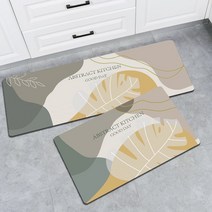빨아쓰는규조토발매트 주방매트 러그 욕실발매트 미끄럼방지, 40*120cm