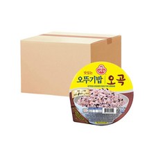CJ 햇반 발아현미밥 210g 24개입 1박스 2138001, 맛있는 오뚜기밥 오곡 210g 12개