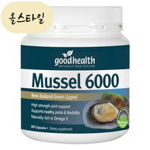 Good Health 뉴질랜드 정품 굿헬스 초록입홍합 6000mg 300캡슐, 1개, 300정