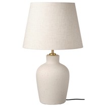 이케아 블리드베데르 탁상스탠드 오프화이트 세라믹베이지 50 cm, 기본