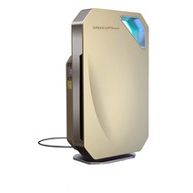 Green Air Encore HEPA 및 냄새 방지 필터 공기 청정기 IonCluster 기술 포함 1000 평방 피트