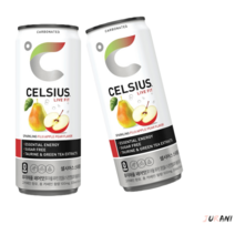 셀시어스 에너지드링크 음료수 오리지널 스파클링 후지 애플페어 325ml 6개