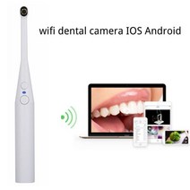 구강카메라 덴탈 카메라 구강 관리 셀프 치석 제거 wifi endoscope intraoral dental camera 1080p hd 방수 검사 endoscope 154, 흰색 세 세트