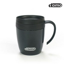 XVS823672도모 보온 보냉 원형 머그컵 블랙 330ML 보온병