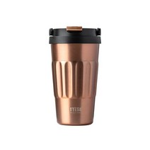 TYESO 캠핑 들고 다니기 편한 스텐 핸들 텀블러 500ml 221889EA, 쿠팡 블루