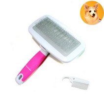 강아지 슬리커브러쉬 리트리버 웰시코기빗 애견미용콤