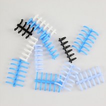4공 6공 바인더링 루즈링 제본 링 10color 루즈리프 클릭링, 10mm_6공_블랙