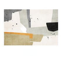 너울너울 모던하우스 라탄 카페트 이케아 러그 여름 조각 북유럽 멍석 스마일 매트 128