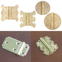 옛날장식 소품가구경첩 골드, 4.고가구경첩15-4 골드49mm