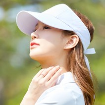 300야드 솔리드 쿨 바이저 2개+(무료) 라인 클린패드 1SET, 네이비, 화이트
