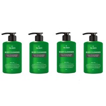 [아토피 협회 추천] 헤베니케 더스킨 편백 바디클렌져 (500ml) 편백 추출물 함유로 건조하고 민감한 피부 아토피성 피부 관리 부드러운 클렌징 (사은품 : 달팽이 폼클렌징), 4개