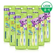 코도모 안심젤리 어린이 칫솔 0-2세 2입 x 9개, 2. 3-5세 2입 x 9개