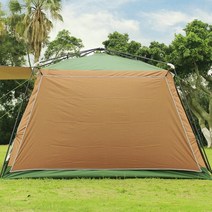 타프스크린 윙타프 텐트후라이 타프라이너 방염 면 메쉬 가성비 대형 스크린 그늘막 야외, 270270 자동 퍼 골라 천 1 조각 커피 색상