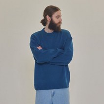 카고브로스 CB SOLID ROUND KNIT NAVY
