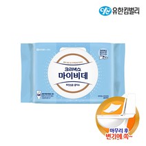 마이비데 화장실용 물티슈 캡형, 46매, 20팩