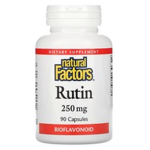 Natural Factors Rutin 250 mg 90 Capsules, One Color, One Size