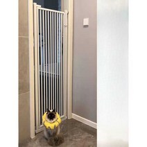 강아지 바리게이트 대형견 펜스 문짝 고양이 안전문, 150x80 이내 (cm)