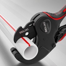 초강력 절단기 DELIXI 파이프 커터기 라쳇형 SK5 알루미늄 합금 76mm, 블레이드 추가