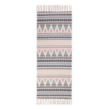 카페트 러그 rug carpet 카펫트 원형러그 대형카페트 침실러그 미니카페트WHOVEYON 코튼 린넨 태슬 직조 카
