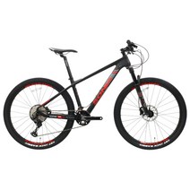 소니아 라피드89 2022 시마노XT 극가성비 고급 카본MTB 자전거 사은품증정, 15.5, 블랙/미조립