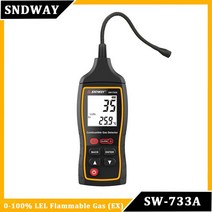 가스디텍터 복합가스측정기 냄새측정기 가스검지기 가스누설검지기 농도 누출 탐지기 SNDWAY 가스 감지기 디지털 이산화탄소 CO2 가연성 Ex 할로겐 전문, 2.SW-733A
