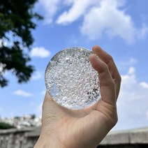 라이트앤 촬영용 투명 크리스탈 구슬, 크리스탈 구슬 6개 SET