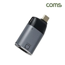 Coms) C타입 to 이더넷 기가비트 랜카드 컨버터 BD083
