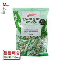 그린피스 와사비 스낵 380g 술안주 콩과자 간식 과자S
