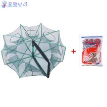 [용왕낚시] 6각형통발 민물통발 바다통발 미꾸라지통발 새우통발 통발미끼 아쿠아새우 미끼통 통발로프 끈