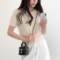 블루씨티 통통 미니 체인 포인트 스몰 크로스백 가방