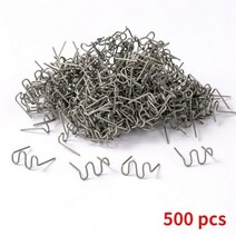 용접기 핫 스테이플러 플라스틱 용접 기계 50W 자동차 범퍼 수리 키트 PVC, CHINA, 110V US, Big waves 500pcs