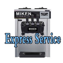 상업용 소프트 아이스크림 기계 여름 스낵 숍 카페 2 1 가지 맛, [02] Express Service, [02] 220V, Express Service+220V