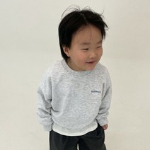 에스크미애니띵 컴퍼니맨투맨 23봄 아동 주니어