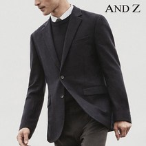 지오지아 앤드지 멜란지컬러 헤링본 패턴 자켓 (BZY3KG1102)