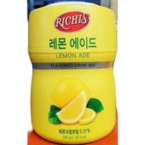 액상 음료 음료수 레몬 에이드 파우더 리치스 x6개 550g