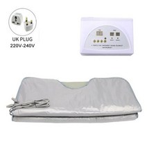 마사지의자 마사지베드 마사지기계 소형안마의자 650W 사우나 담요 스팀 슬리밍 지방 연소 컨트롤러 전문, 01 AU Plug
