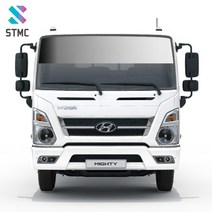 [썬팅메카]대형화물차 상단띠 하단띠 썬팅필름, 열차단 실버