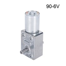 JGY370 가역 웜기어 모터 고 토크 감속기 6V/12V24V 이중 축 소형 금속 6RPM 150RPM 엔진, [06] 10, [03] 24V, 1개