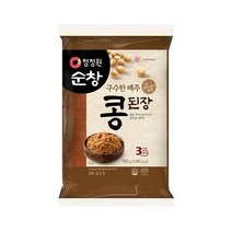 청정원 만능소스 순창 구수한 메주 콩된장 봉지 3단계 900g 얼큰한 국물요리 풍미 자취음식, 2개