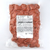선진FS 부대찌개 후랑크 소시지 1kg (어슷썰기), 단품