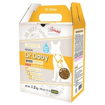 닥터도비 애견 말랑말랑 스킨앤코트 사료 오리고기, 1.2kg, 1개