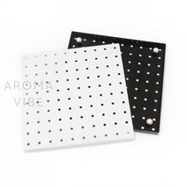 VEDANE 페그보타공판자석용 타공판악세사리, 검정, 1개