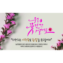 애드몬스터즈 환갑현수막