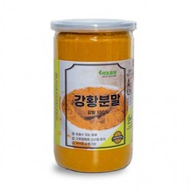 약초뜰팡 인도 강황분말 400g 이중밀폐통 강황가루, 단품