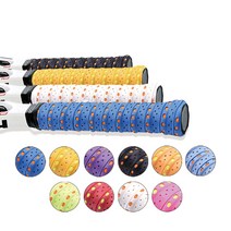 VOLAR 유니크쿠션 테니스 그립 테이프 밴드 넉넉한 150cm 6P, 레드