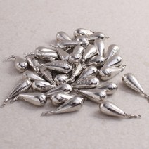 젤리피싱 물방울 싱커 물방울 봉돌 친환경 니켈도금 니켈봉돌 바다봉돌 낚시봉돌 벌크 물방울 스위벨 환경추 싱커, 1개