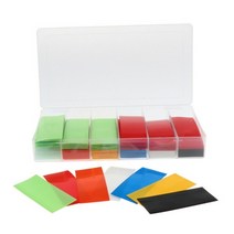 280pcs PVC 열수축 튜브 18650 배터리 슬리브 히트슈링커블