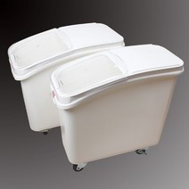 대형 쌀통 보관통 밀폐 저장 보관용기 잡곡통 대용량 사료 잡곡보관통, A. 76x33x74cm  밀가루 120포